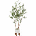 Árbol de Olivo Artificial con Maceta Interior 150 cm Verde